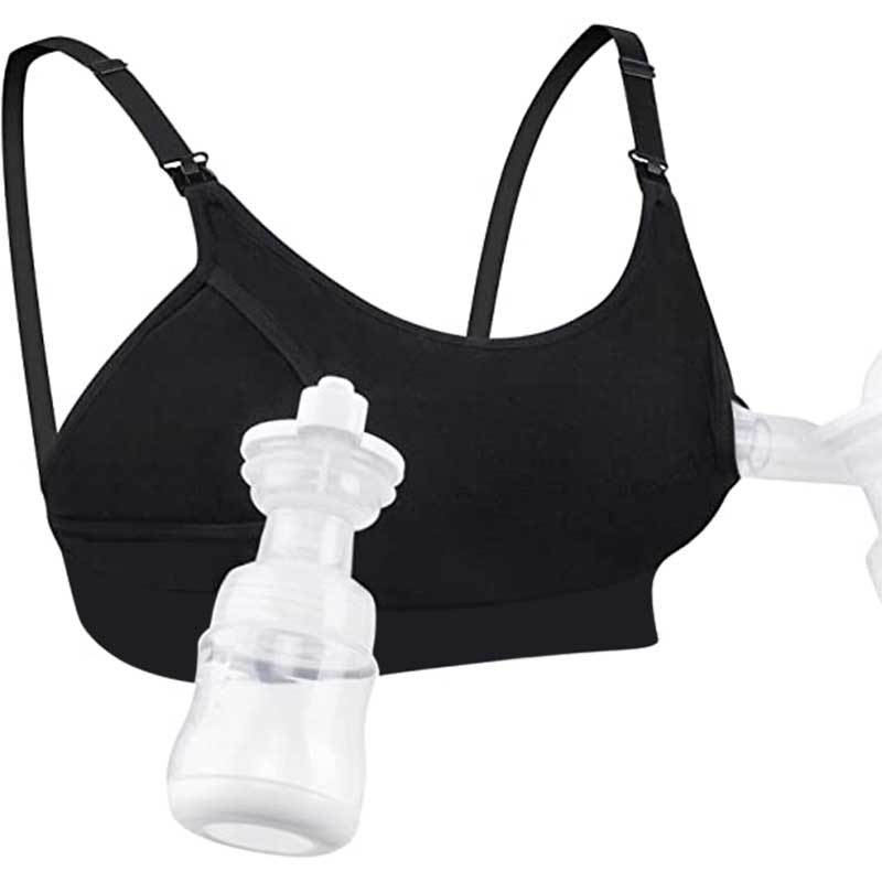 Nursing Bra Clip - 新しい女性看護ブラジャーマタニティハンズフリーポンプブラジャー授乳ブラジャー母下着妊娠授乳ブラジャー