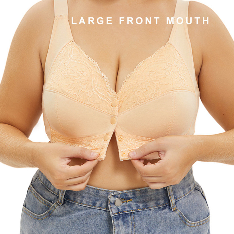 A-G カップ女性プラスサイズのブラジャーフロント閉鎖プッシ - Lace Bralette Set のレビューと価格