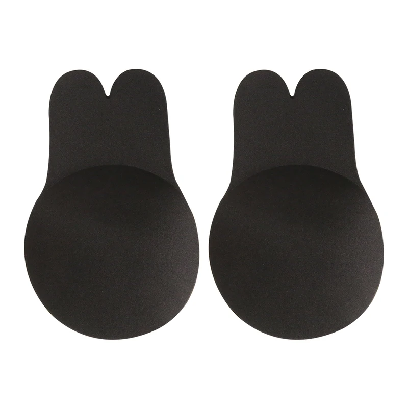 女性用の目に見えないストラップレス粘着シリコンブラ,再利用可 - Push Up Bra Silicone のレビューと価格
