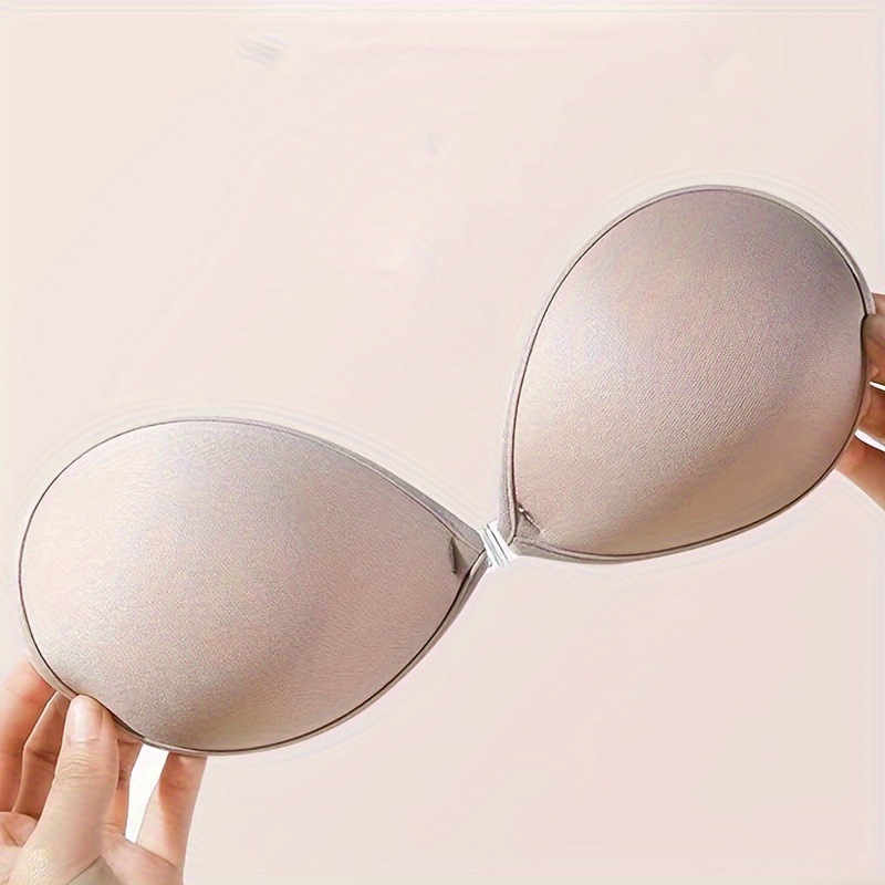 見えないプッシュアップブラ、粘着式シリコンバスト、結婚式用フ - Backless Bra Sticky のレビューと価格