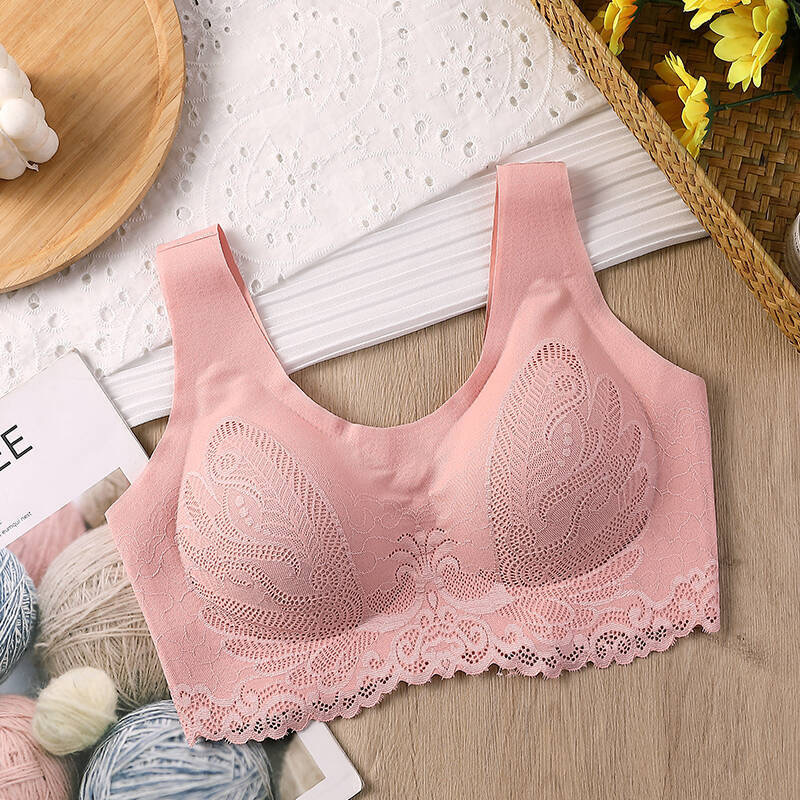 女性のための通気性のあるラテックスブラ,シームレスな下着,パ - Wirefree Bra Comfort のレビューと価格