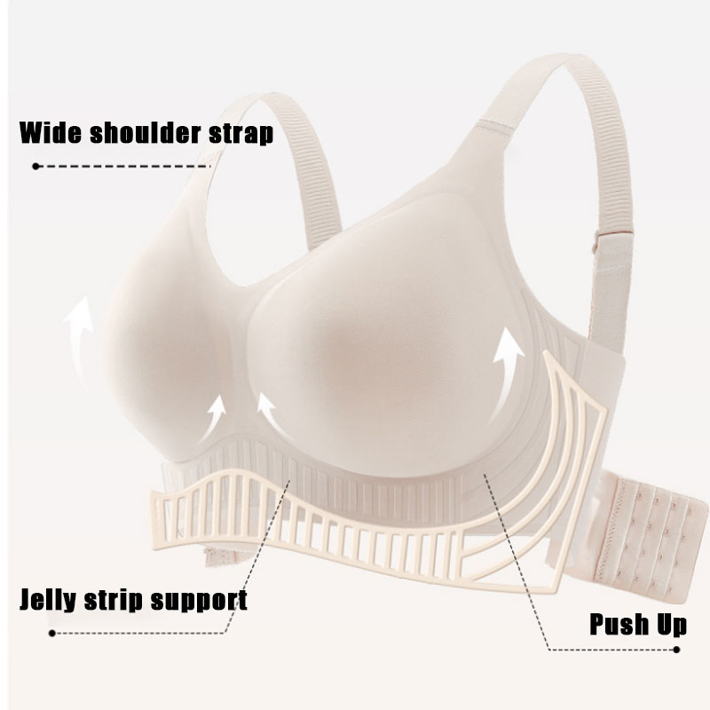 大きいサイズのワイヤレスフルカバーブラジャー、ミニマイザー、 - Full Coverage Bra のレビューと価格