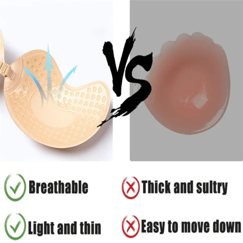 1/2pc 目に見えないプッシュアップブラジャー背中の開いた - Backless Bra Sticky のレビューと価格