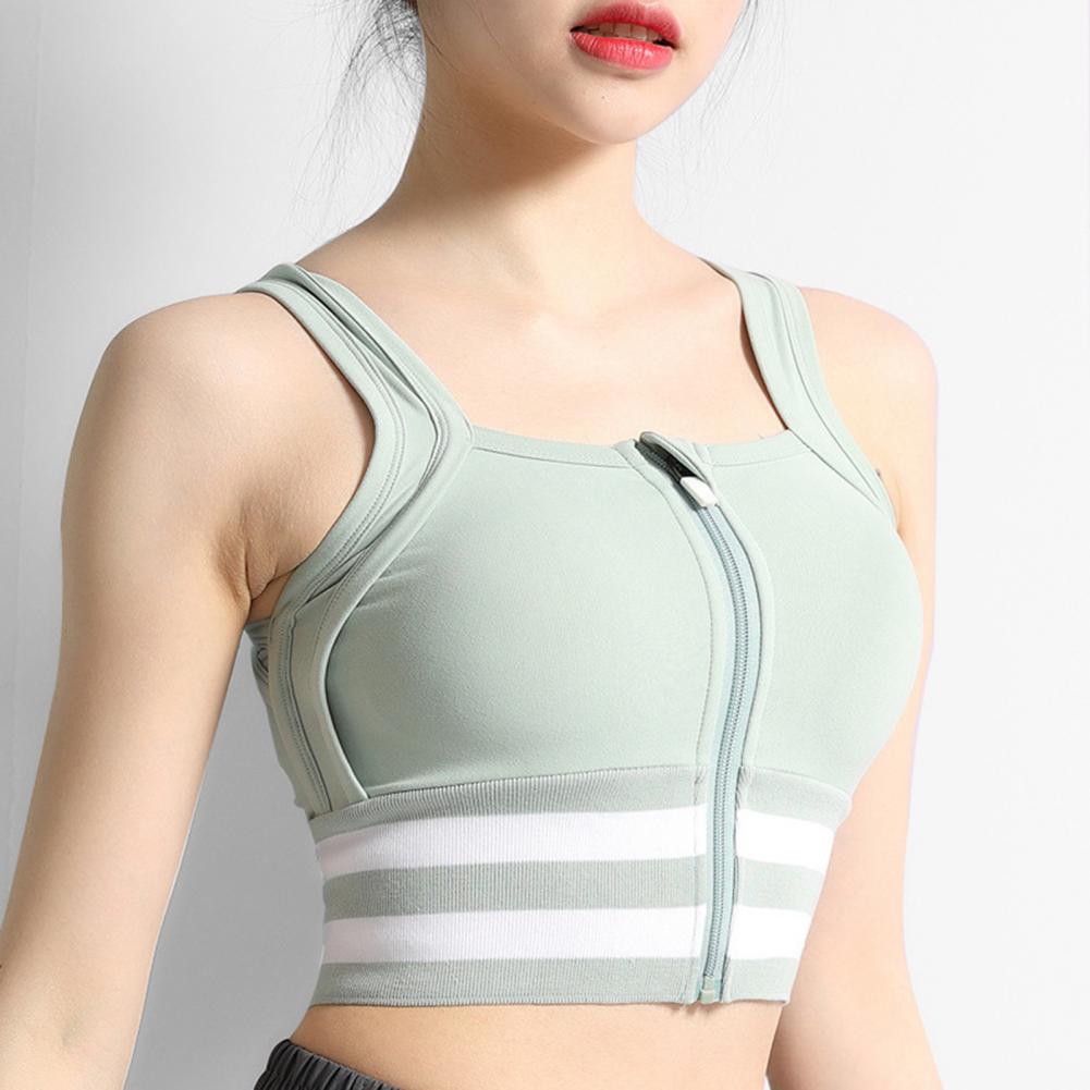 ナイロン スポーツブラ ハイインパクト フロントジップ スポ - Full Coverage Bra のレビューと価格