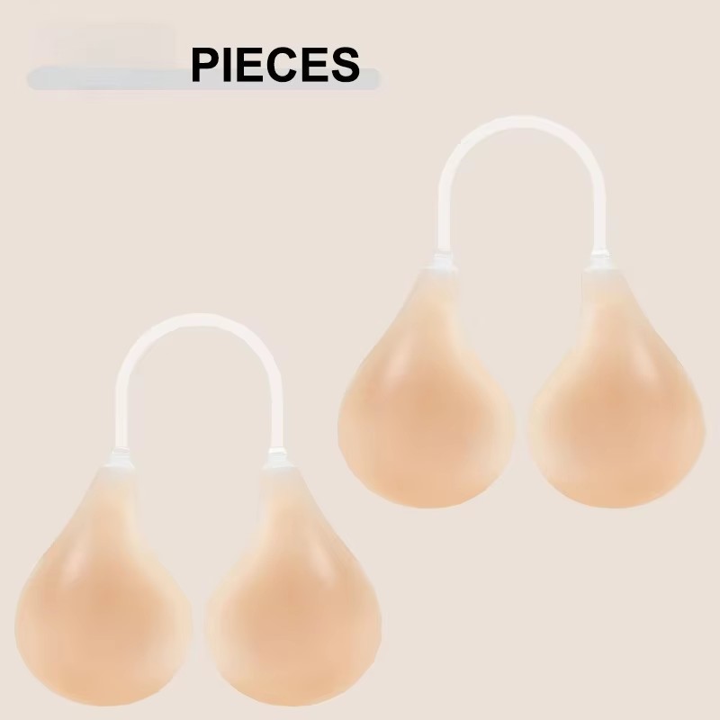 1 PC 夏用目に見えないシリコンブラジャー女性用ショルダー - Push Up Bra Silicone のレビューと価格