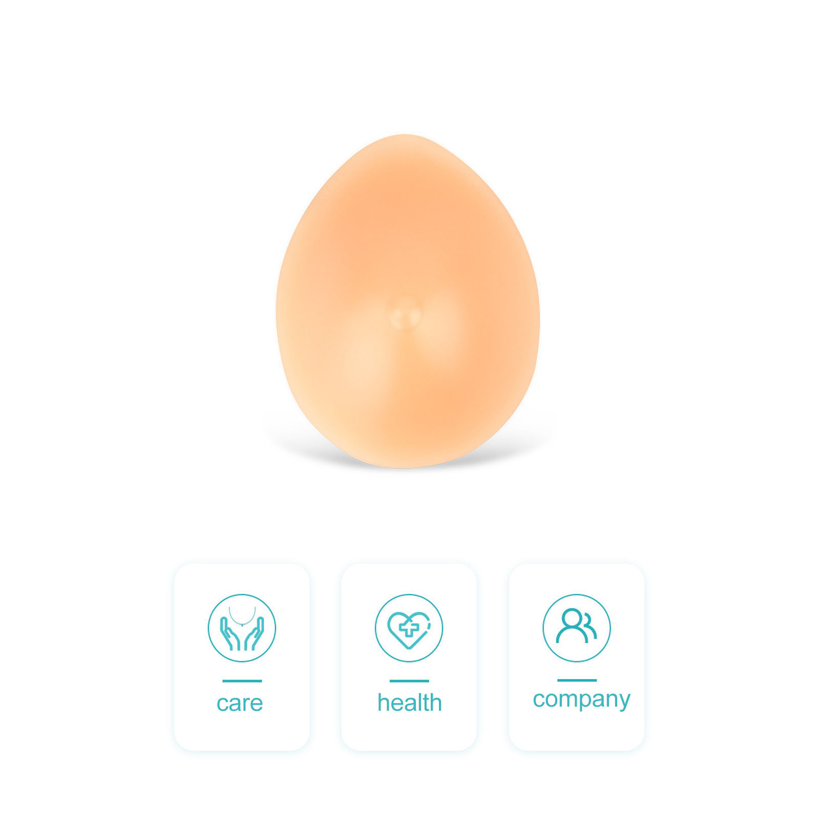 5.3オンス シリコンブラパッド ドロップ型 ワンピース 女 - Mastectomy Bra Pocket のレビューと価格